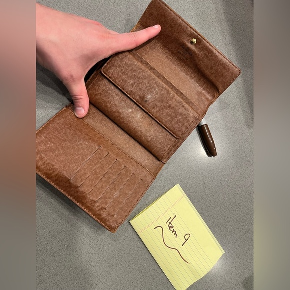 Louis Vuitton Monogram Porte Tresor Etui Papiers Trifold Wallet SP1004 - Picture 6 of 9